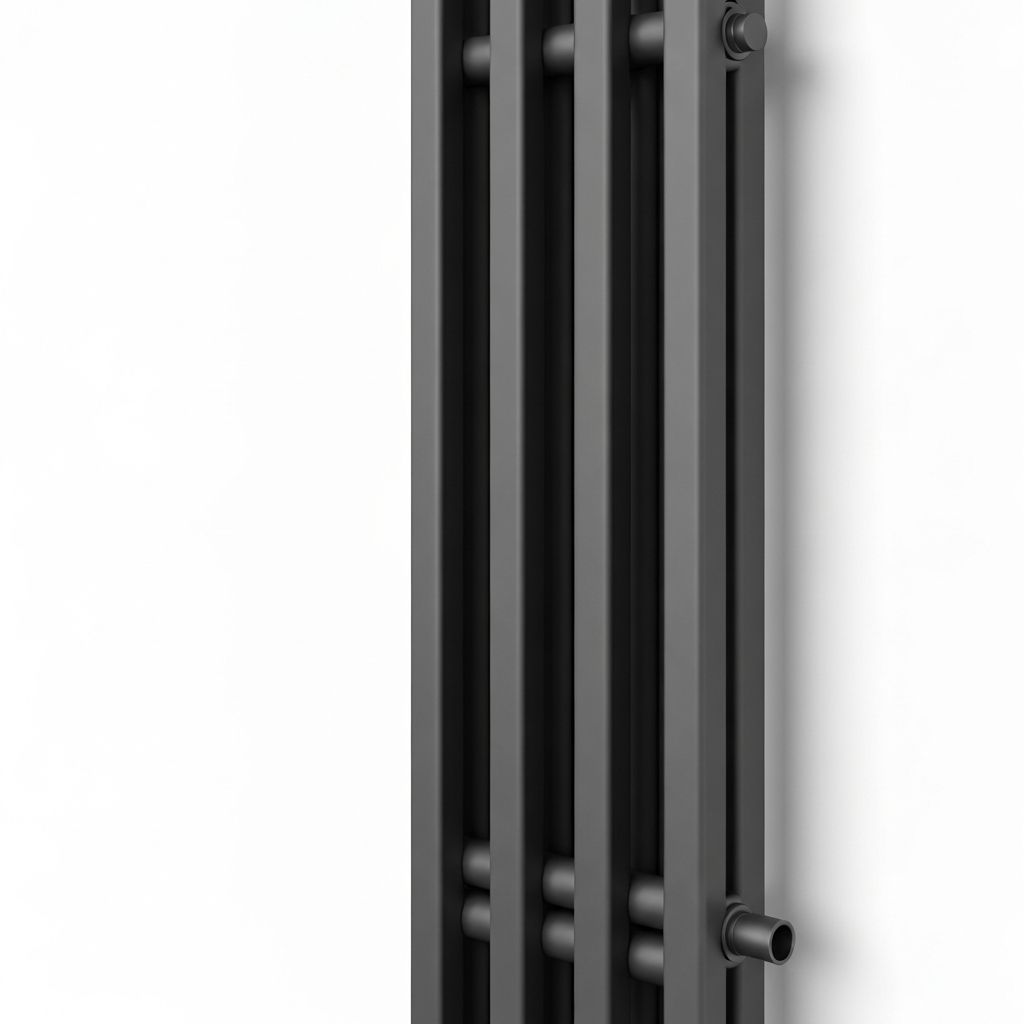 Design Heizkörper Vertikal Anthrazit 1800x600