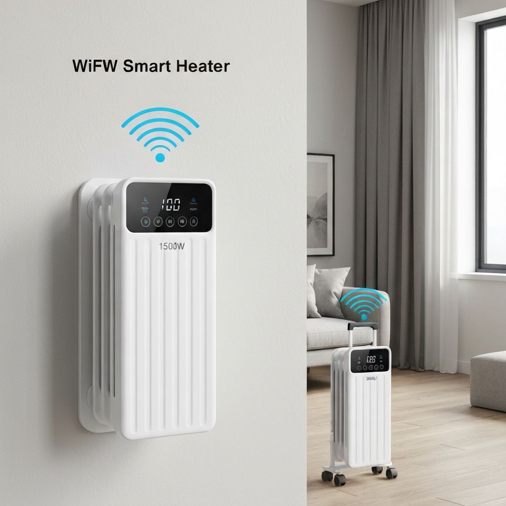 Smart Elektroheizung 1500W WiFi