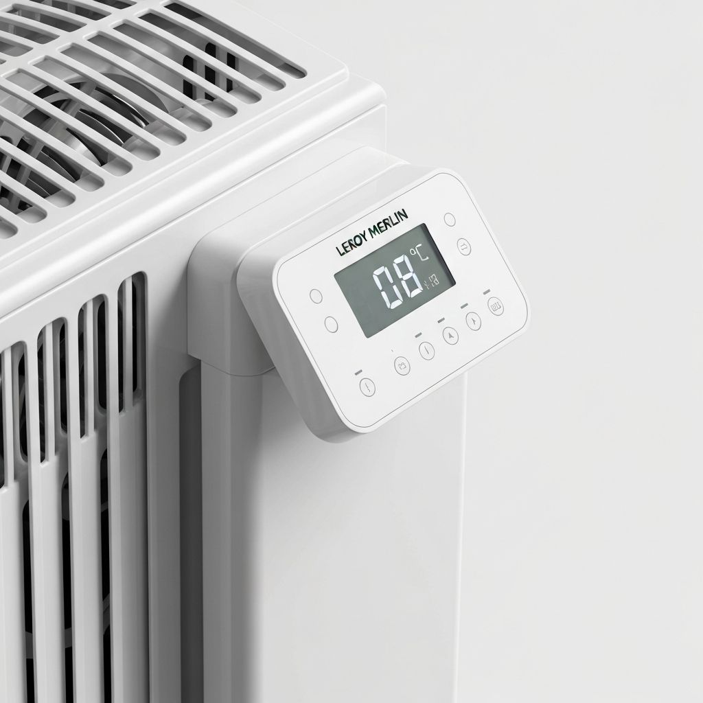 Radiateur Inertie Sèche Leroy Merlin Liraso 1000W