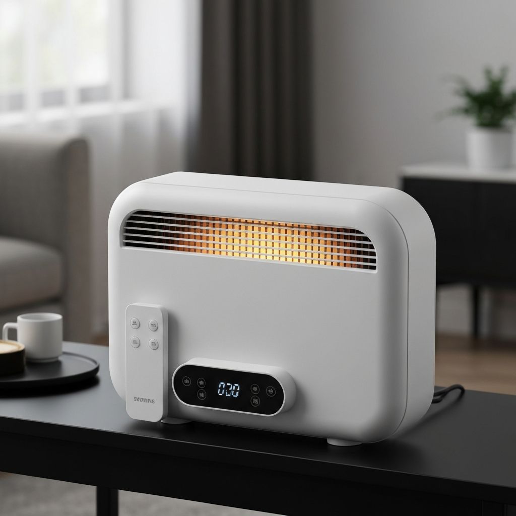 Mobiler Heizlüfter 2000W Keramik