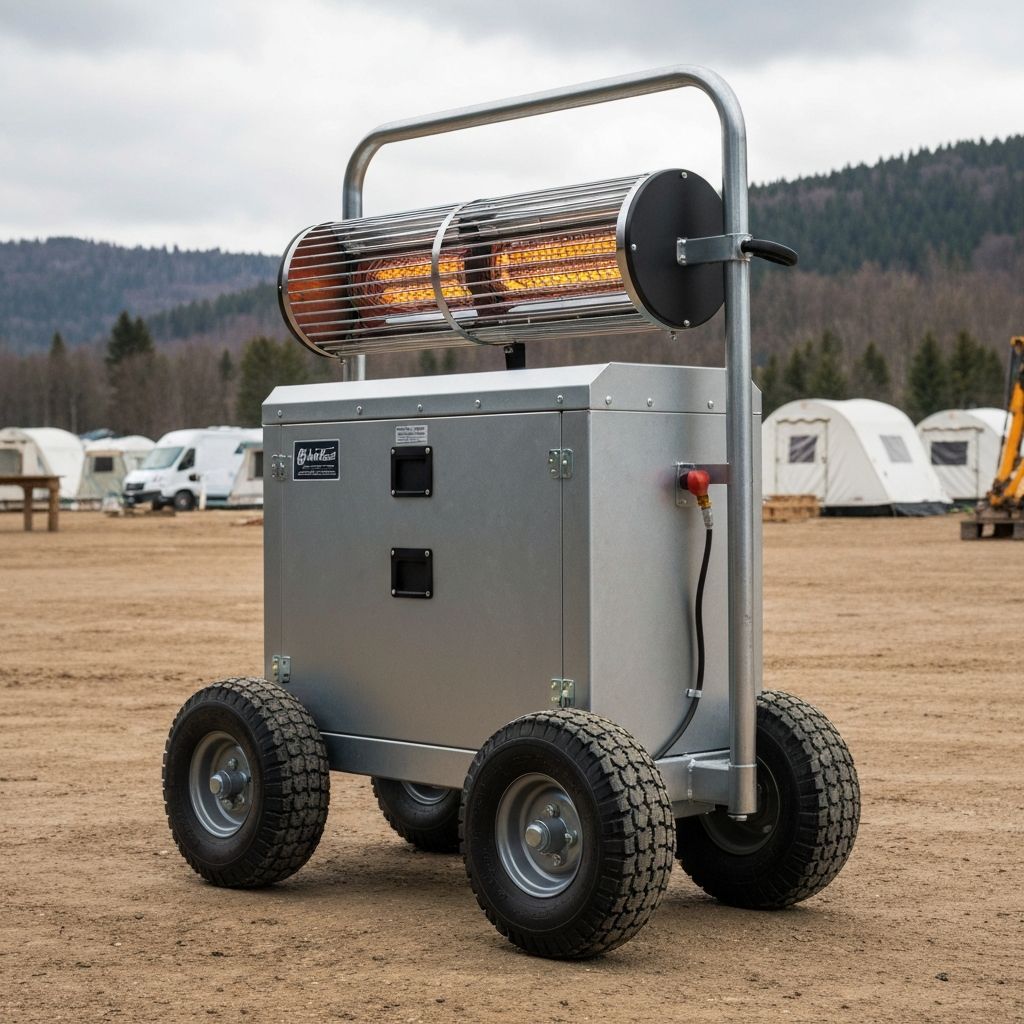 Tragbarer Infrarot Heizstrahler 2400W