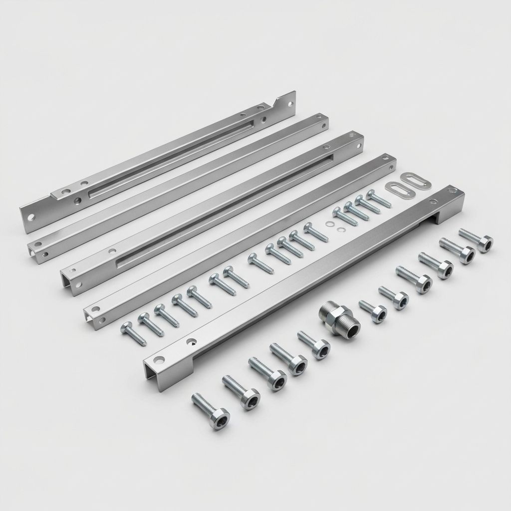 Montageset für Heizkörper