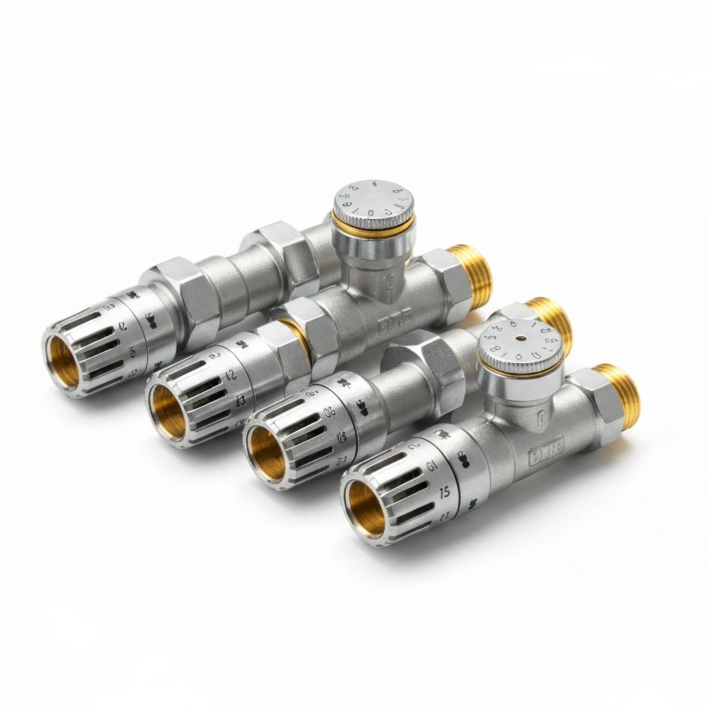 Thermostatic Radiator Valve Set