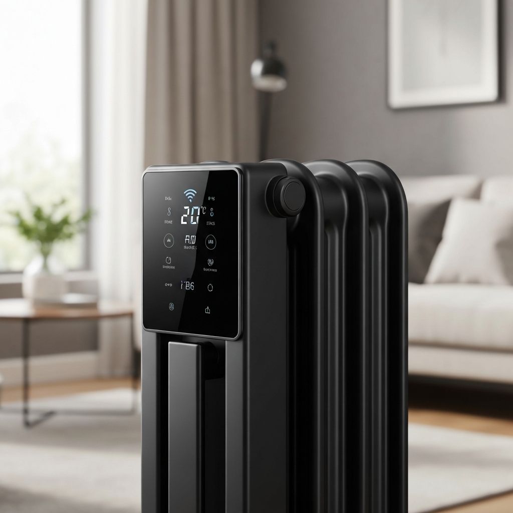 WiFi Ölradiator 2500W Smart